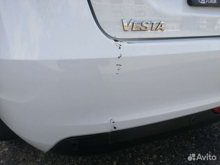 Задний бампер LADA vesta ледниковый