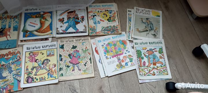 Журналы весёлые картинки, мурзилка