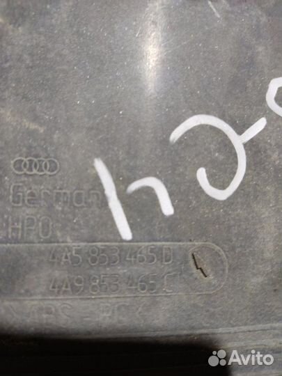 Рамка под номер задняя Audi A6 седан 2.0I 1996