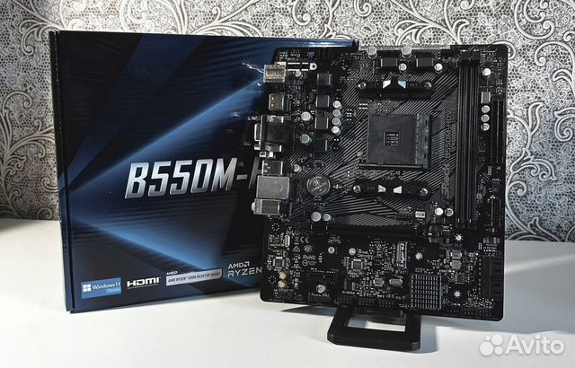 Новая материнская плата Asrock B550M-HDV купить в Костроме ...