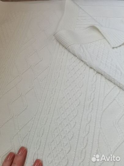 Плед детский 118*125 вязанный