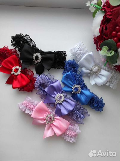 Свадебная подвязка в наличии