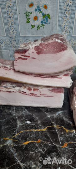 Домашнее соленое сало