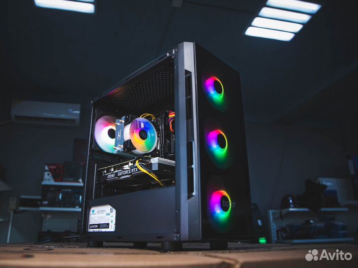 Игровой компьютер i3 10100f\16\512 SSD\RTX 3060TI