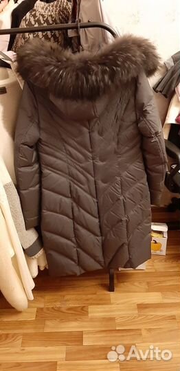 Пуховик женский 46 48 размер бу