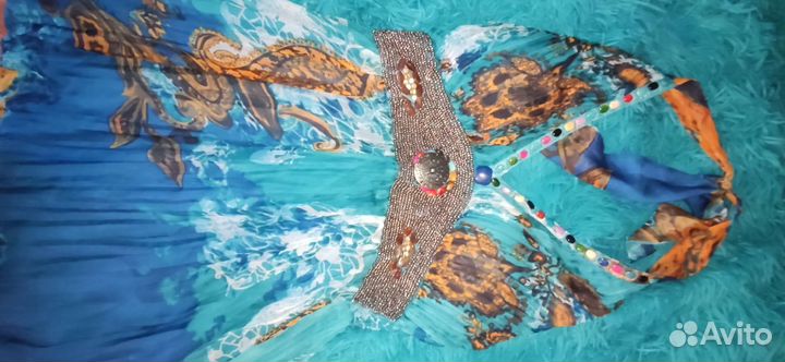 Летнее платье в пол