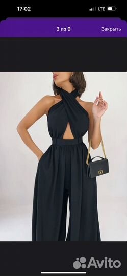 Комбинезон женский вечерний