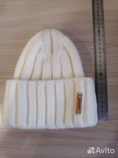 Комплект новый: шапка, варежки и снуд