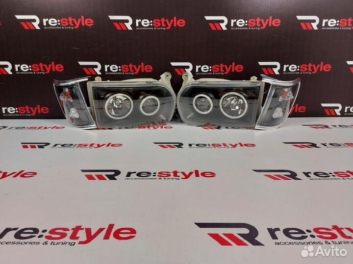 Фары Nissan Terrano R50 LED Темные N1905