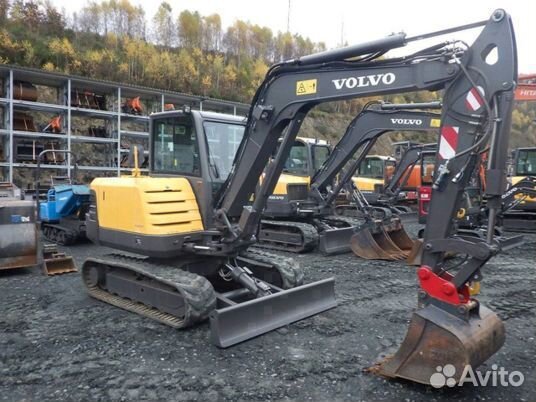 Мини-экскаватор Volvo EC 55C, 2019