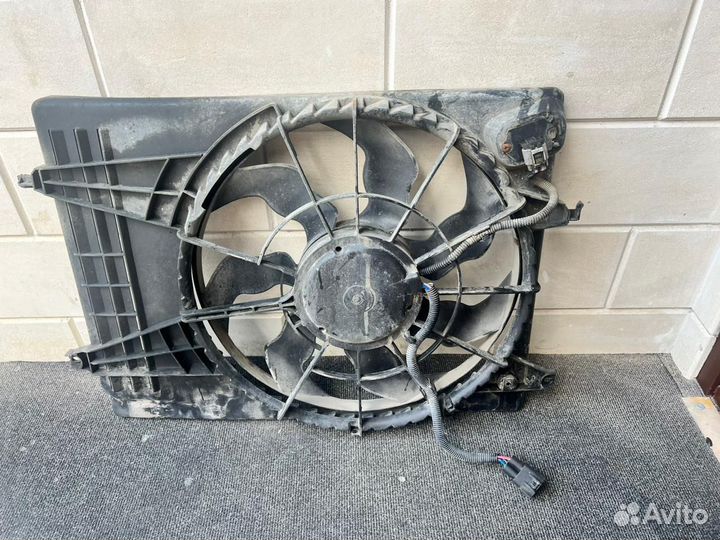 Вентилятор радиатора hyundai tucson