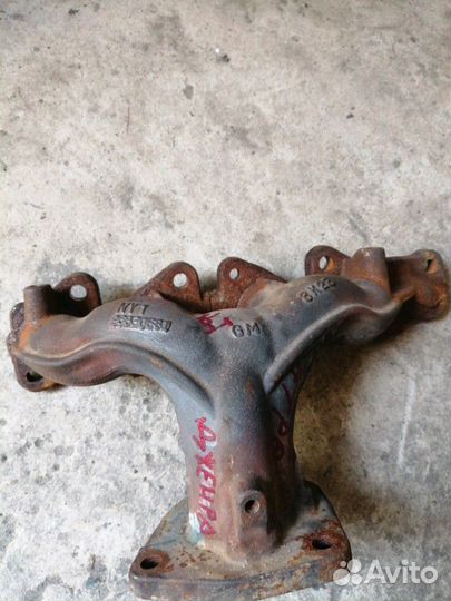 Коллектор выпускной дэу гентра