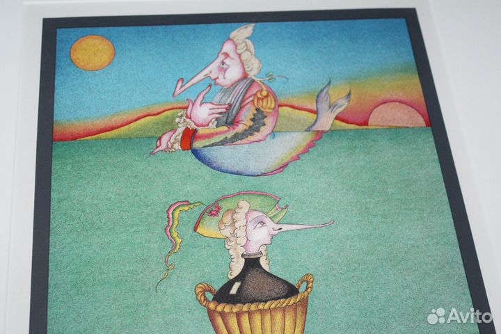 Литография М.М.Шемякина Карнавалы Санкт-Петербурга