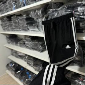 Хлопковые штаны adidas новые