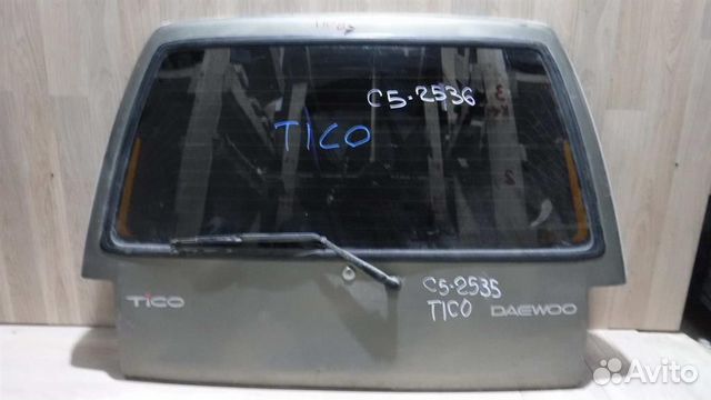 Дверь багажника со стеклом Daewoo Tico 1995-2000