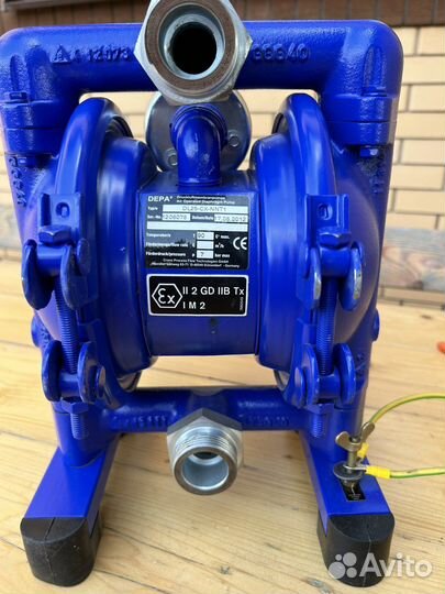 Мембранный пневматический насос depa (Германия)