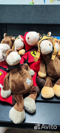 Мягкие игрушки лошади