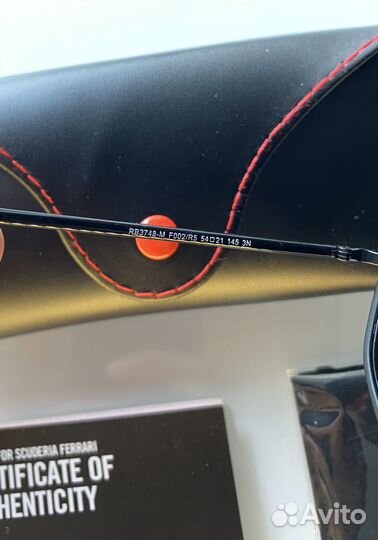 Очки ray ban ferrari