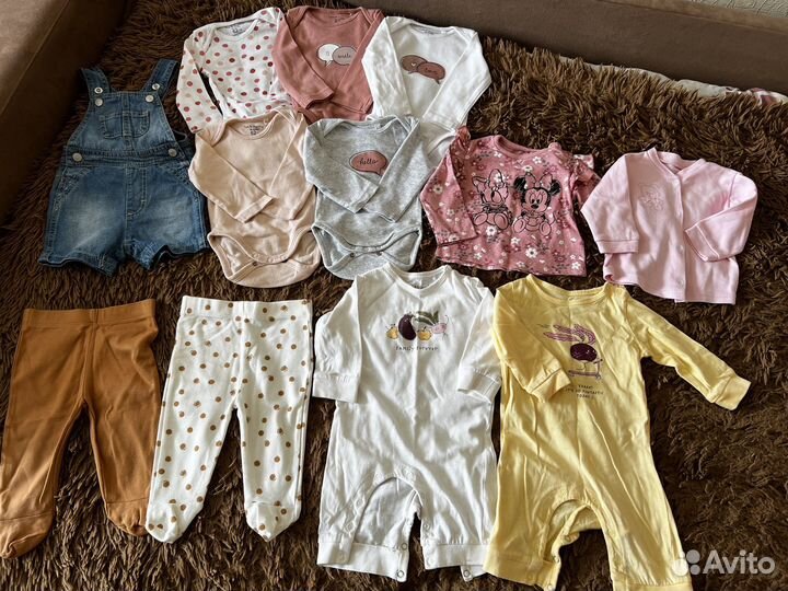 Вещи для новорожденных пакетом