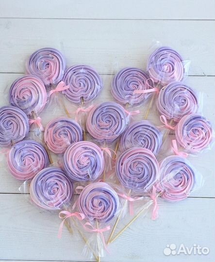 Меренге на палочке