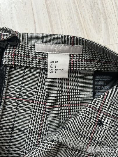 Юбка в клетку hm premium