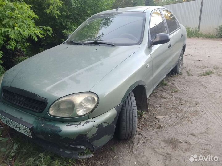 Разбор заз шанс 1 3, шевроле ланос