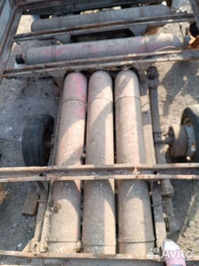 Метановые балонны и редуктор