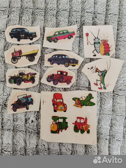 Сдвижные, переводные картинки