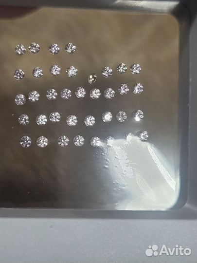 Платиново-розовый сапфир 1.01ct