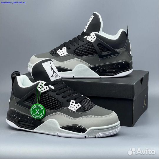 Кроссовки Nike Jordan 4 Space Grey