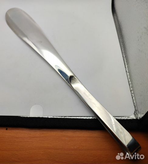 Серебряная ложка для обуви Италия 925 проба