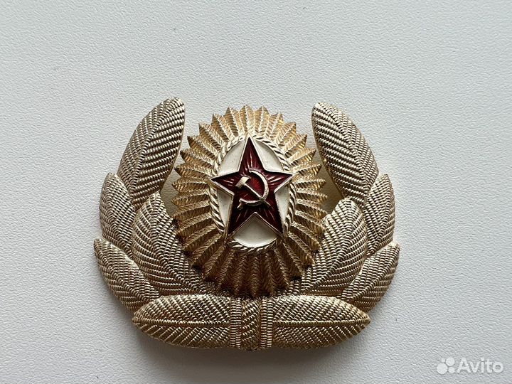 Кокарда сборная СССР алюминий