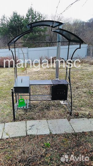 Мангалы в стиле лофт