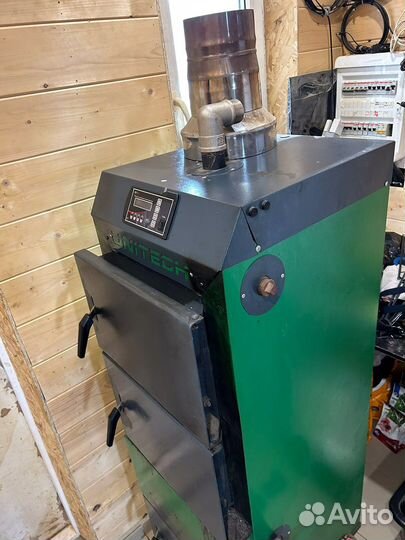 Твердотопливный котел длительного горения