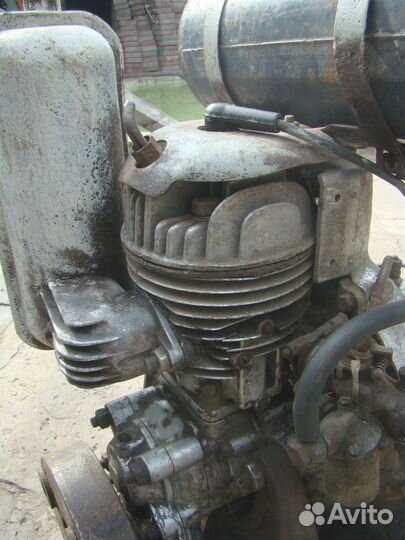Двигатель Д-300 модель с редуктором