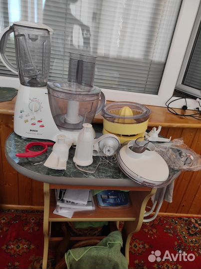 Кухон.комбайн bosch Power Mixx 800W+Соковыжималка