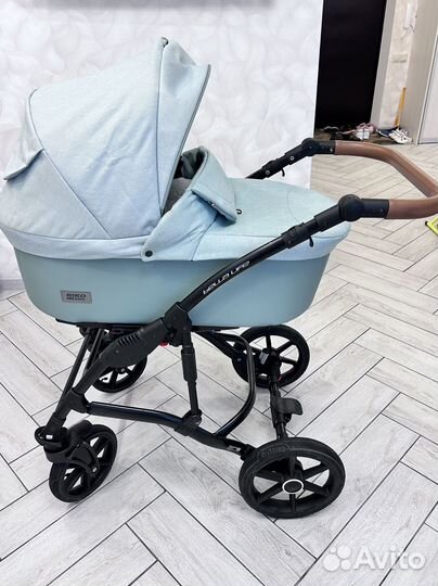 Коляска 3 в 1 Riko Basic Bella Life