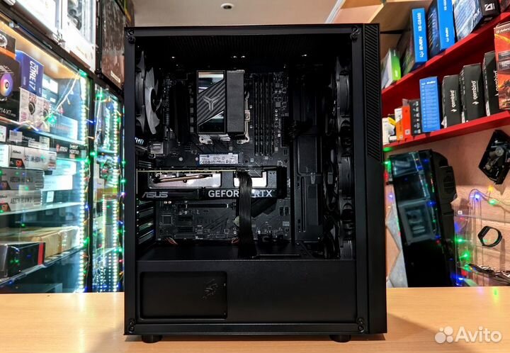 Игровой пк Ryzen 5 5600 и RTX 4070 12гб