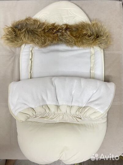 Зимний конверт для новорожденных