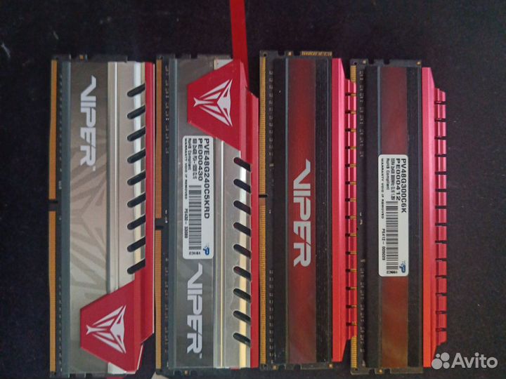 Оперативная память ddr4 8gb viper