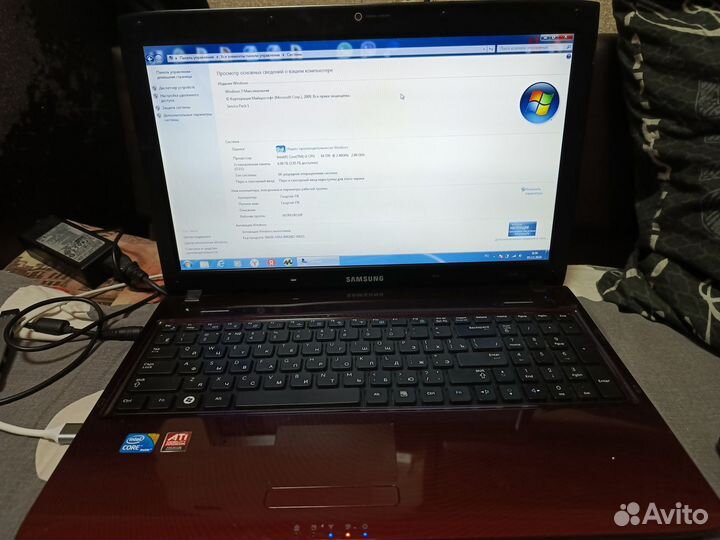 Ноутбук samsung R-580