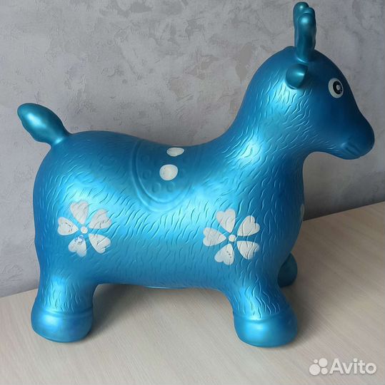 Резиновый олень прыгунок надувной