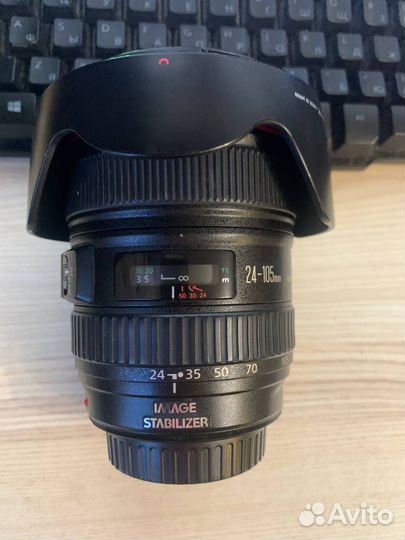 Объектив Canon EF 24-105mm 1:4 L IS USM