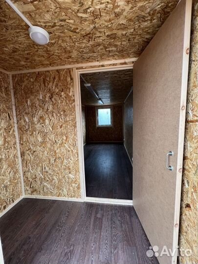 Бытовка новая вагончик бк-2 в osb с тамбуром