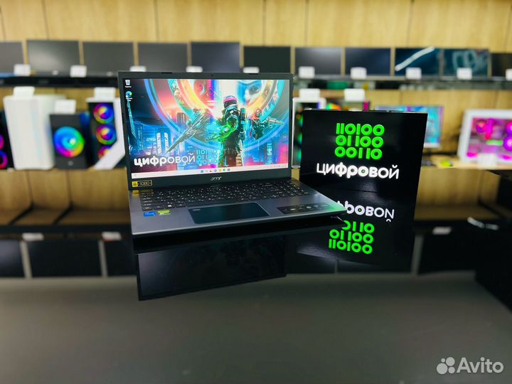 Игровой ноутбук Acer Core i5-12450H/RTX 2050 4gb