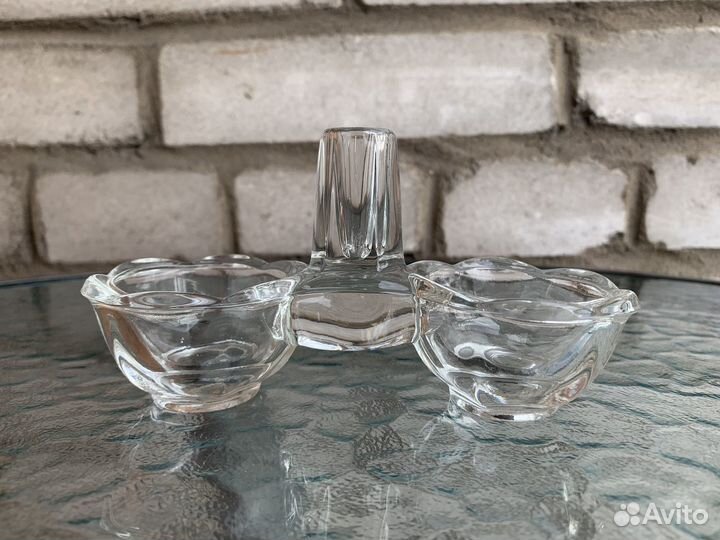 Большая двойная солонка 1950-е годы