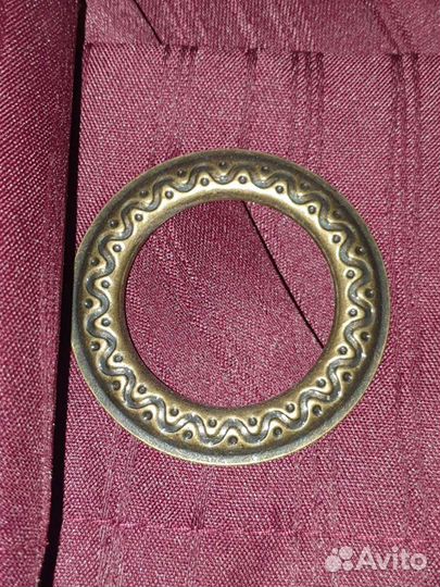 Новый комплект штор на люверсах