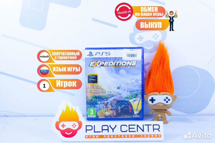 PS5 Expeditions A MudRunner Game Новый с гарантией