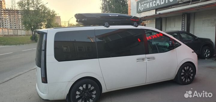 Автобокс Broomer venture LS чёрный + багажник