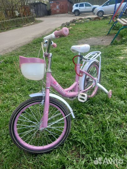 Велосипед детский 18 дюймов для девочки